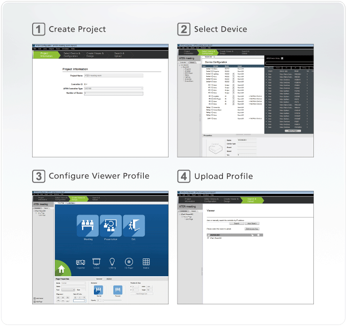 ATEN Control System -  Configurator Software — изглед 4
