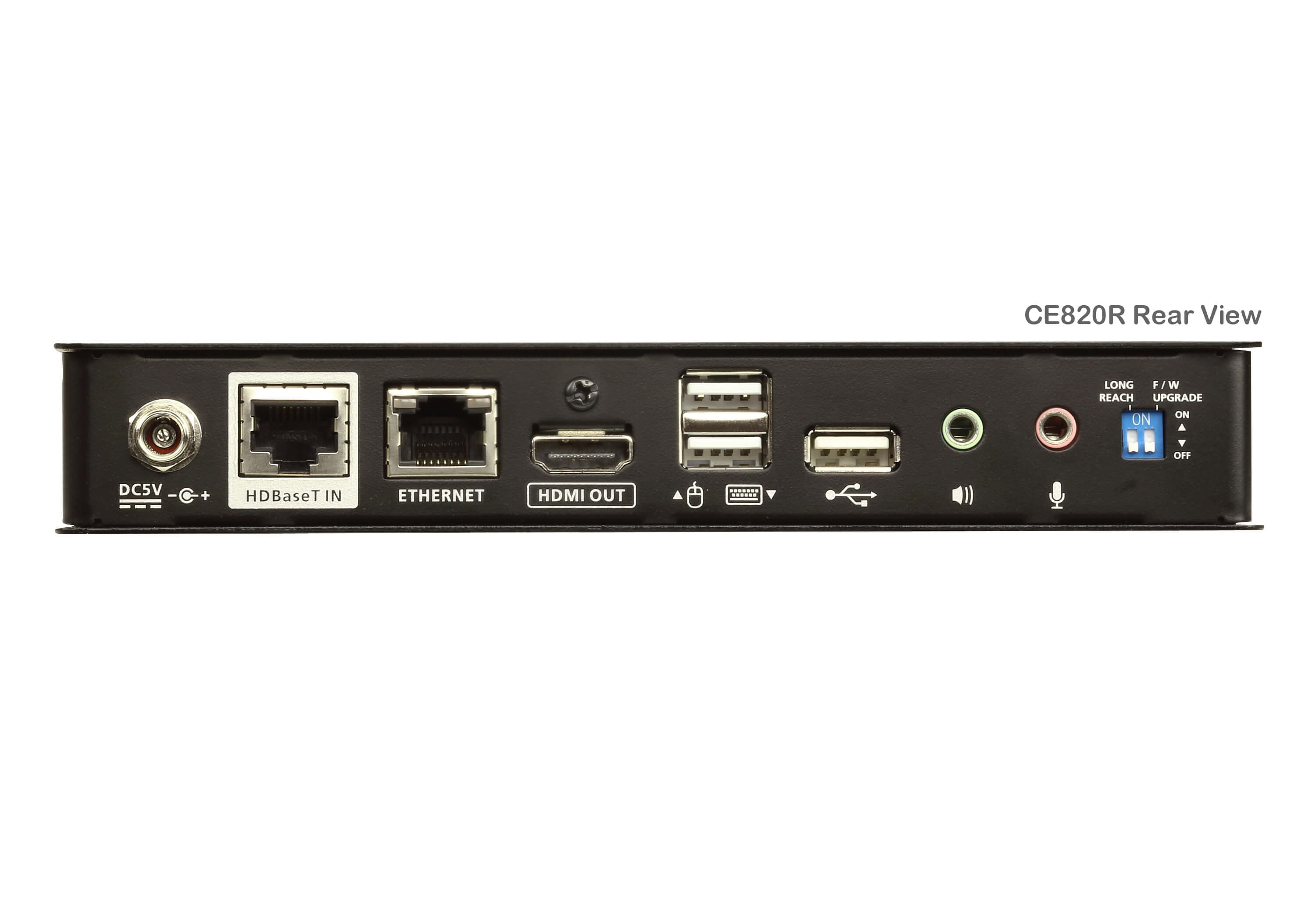 USB HDMI HDBaseT™ 2.0 KVM Extender (4K@100 m) — изглед 7