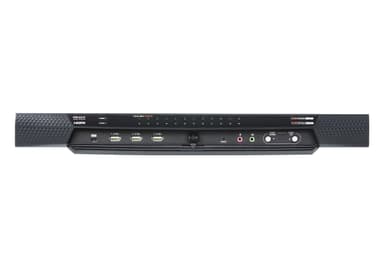 1-Local/4-Remote Shared Access 24-Port Multi-Interface Cat 5 KVM over IP Switch
