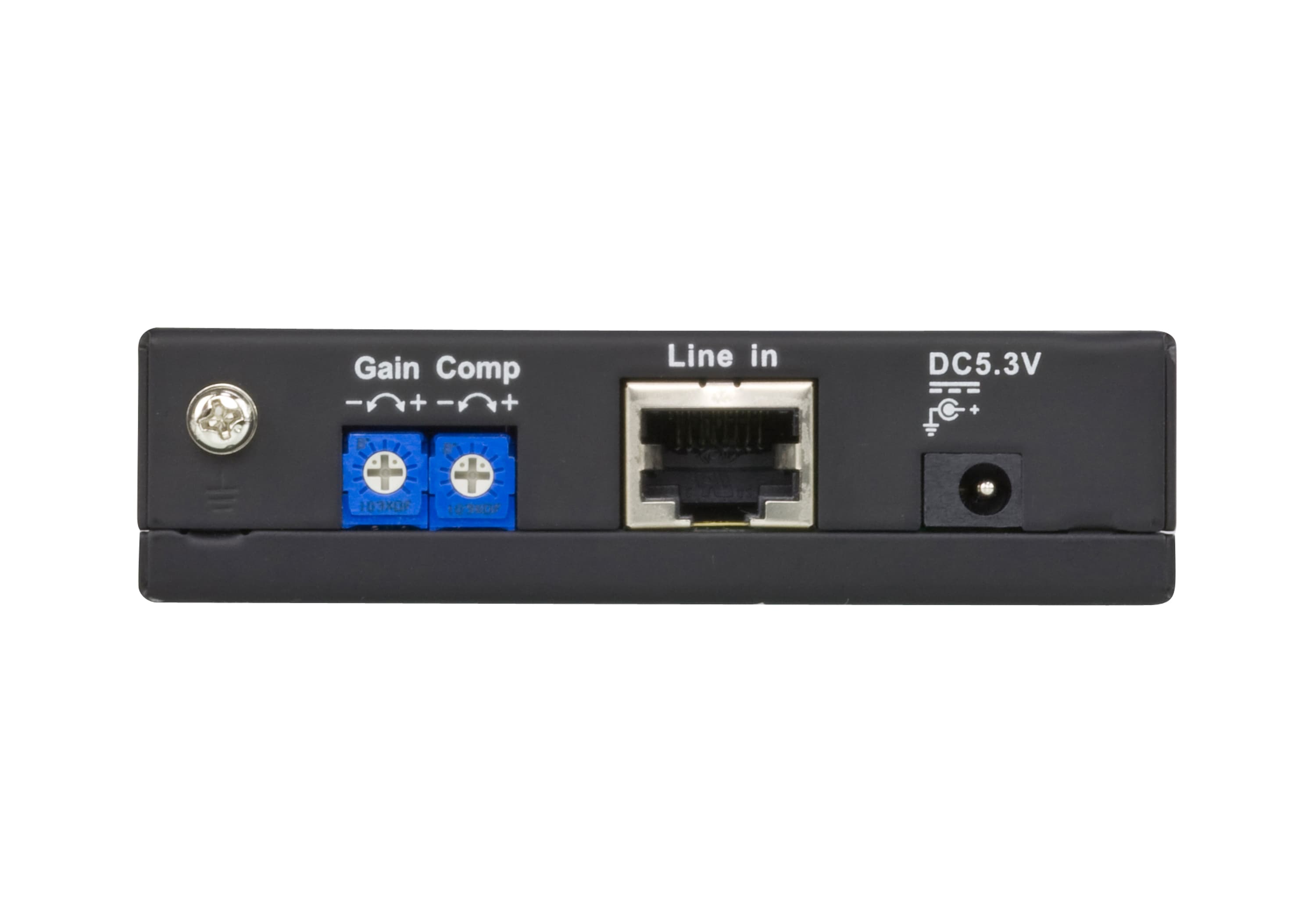 VGA/Audio Cat 5 Receiver with Cascade (1280 x 1024@150m) — изглед 3