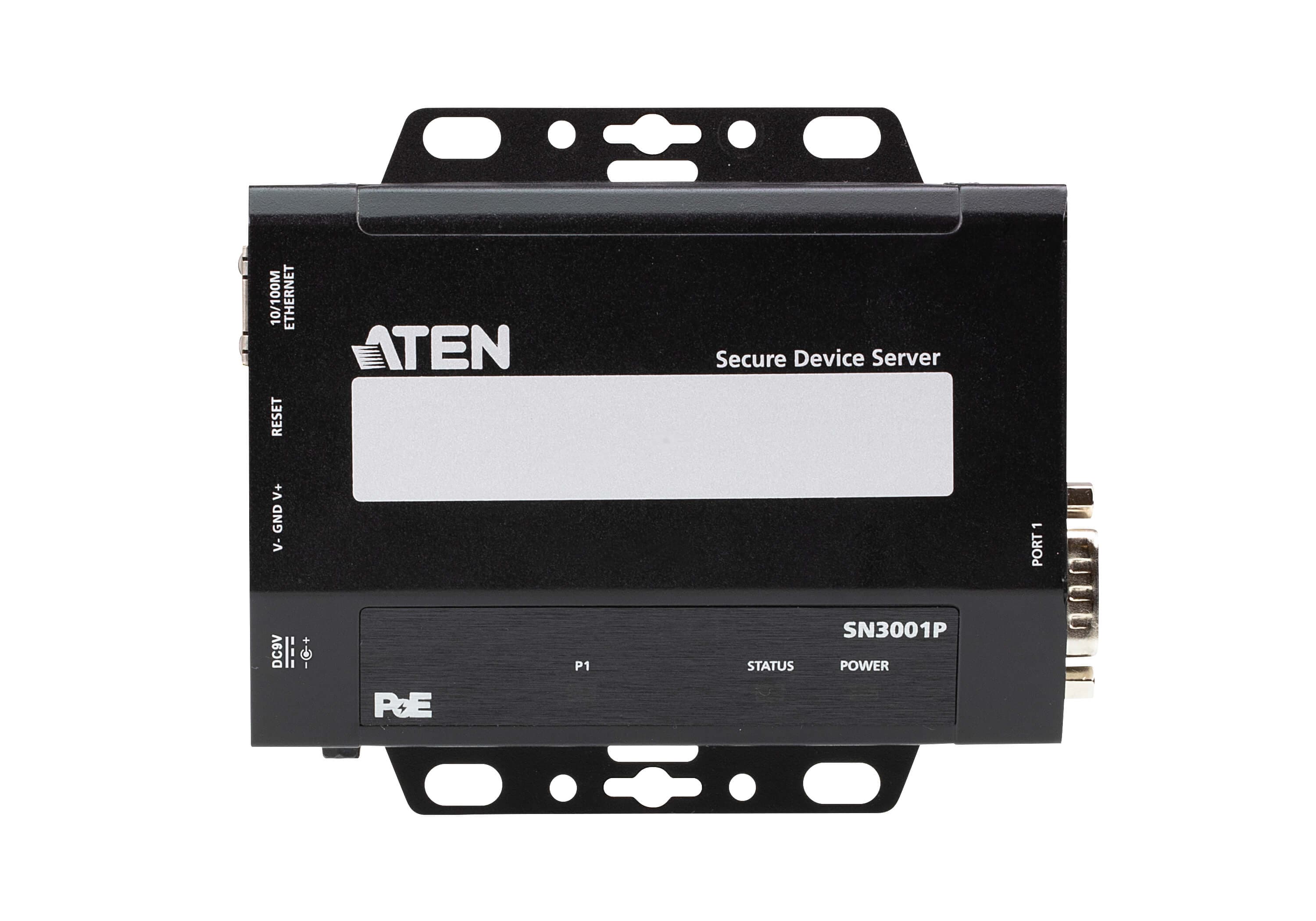 1-Port RS-232 Secure Serial Device Server with PoE — изглед 4