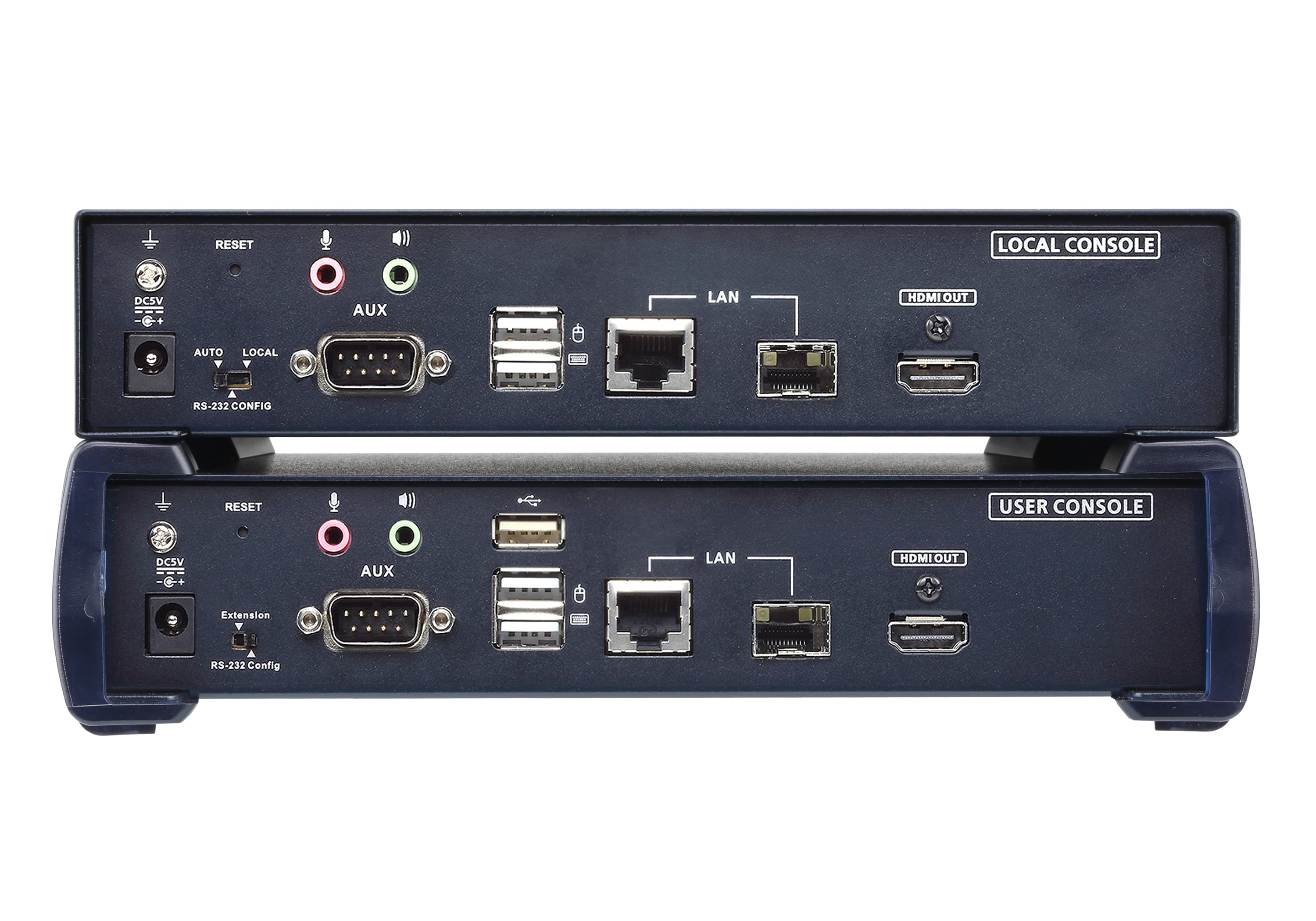 4K HDMI Single Display KVM over IP Extender — изглед 2