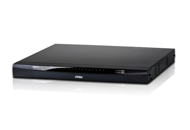 1-Local/2-Remote Access 16-Port Cat 5 KVM over IP Switch with Virtual Media (1600 x 1200)