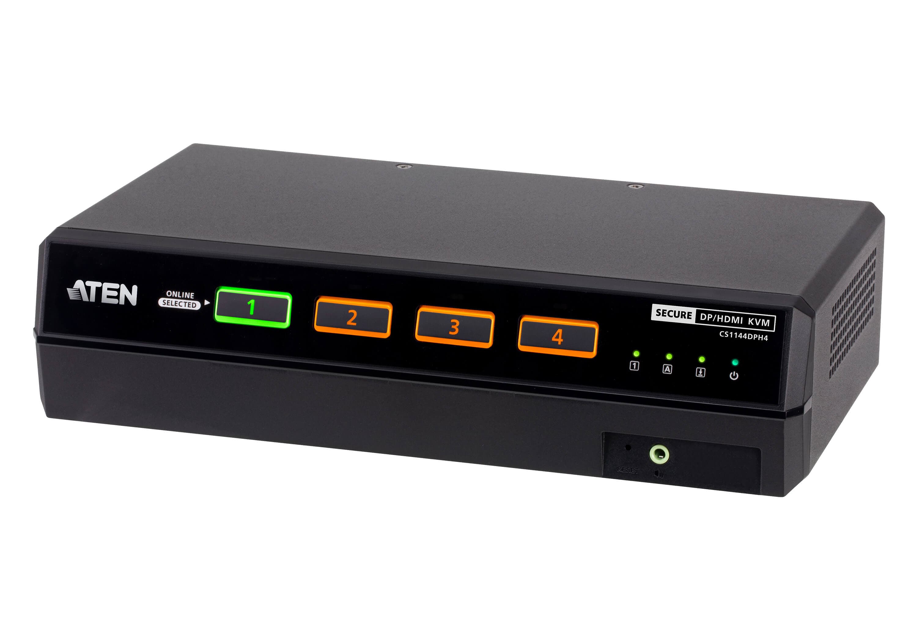 4-Port USB 5K DisplayPort/HDMI Dual Display Universal Secure KVM Switch (PSD PP v4.0 Compliant) — изглед 3