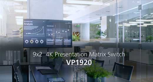 9 x 2 4K Presentation Matrix Switch — изглед 4