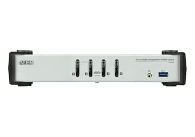 4-Port USB 3.0 DisplayPort KVMP™ Switch (Cables included)