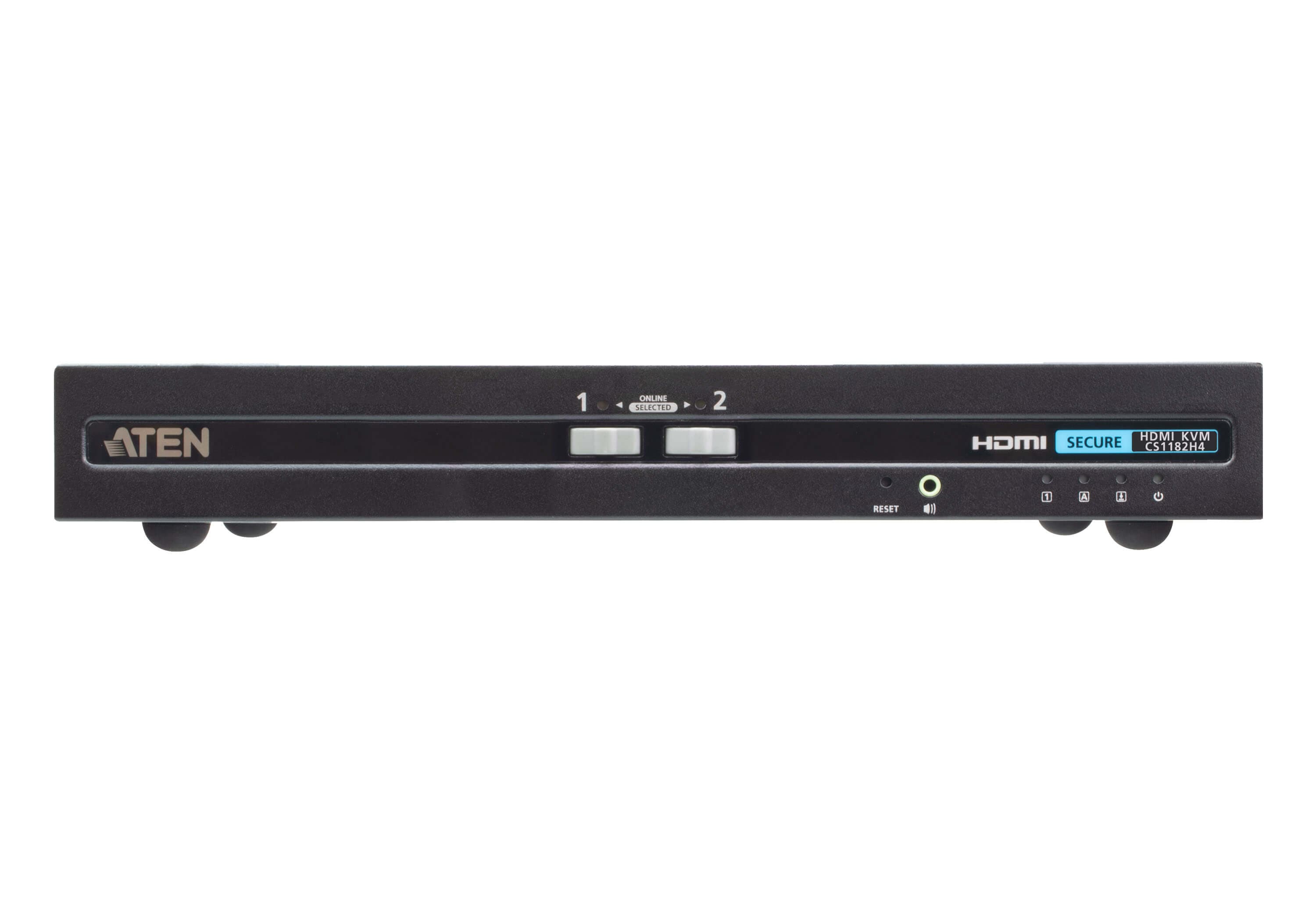 2-Port USB HDMI Secure KVM Switch (PSD PP v4.0 Compliant) — изглед 2