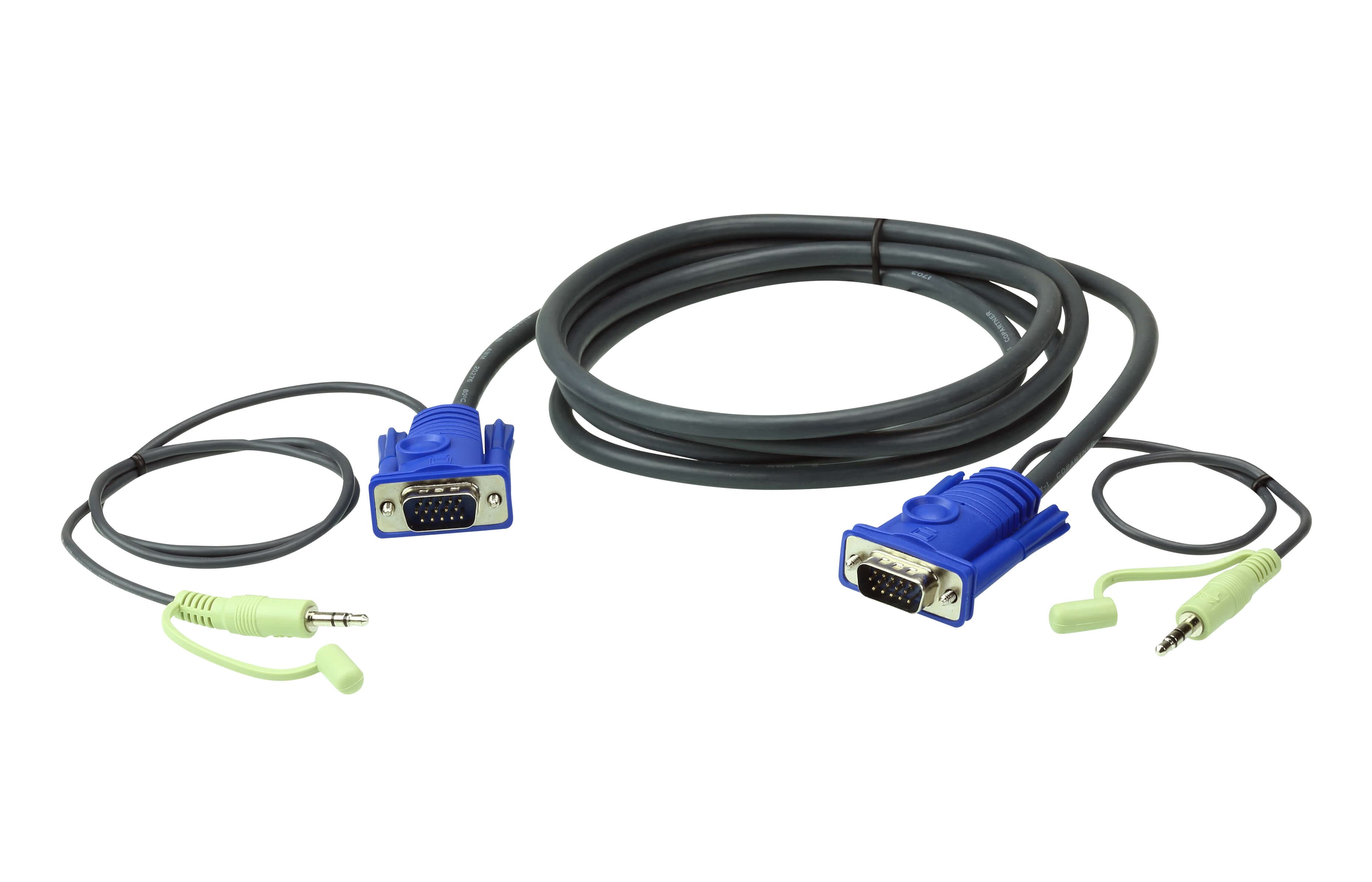 3M VGA Cable with 3.5mm Stereo Audio — изглед 2