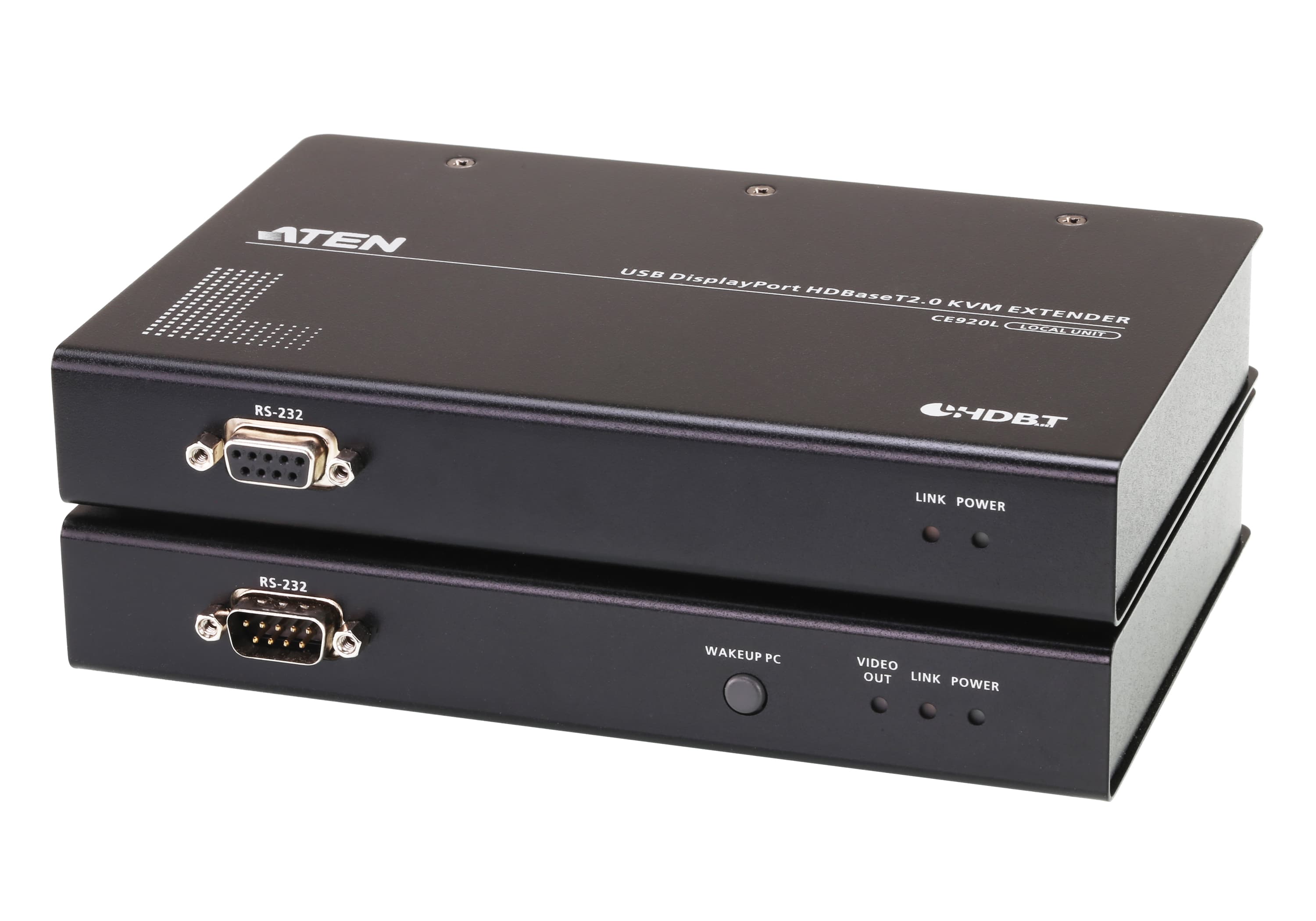 USB DisplayPort HDBaseT™ 2.0 KVM Extender (4K@100 m) — изглед 3