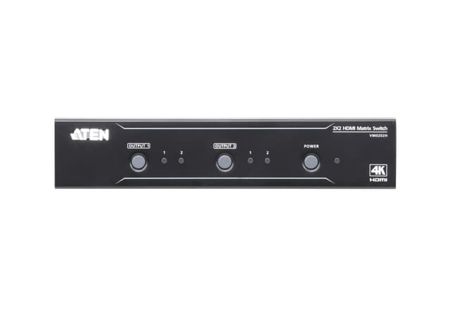 2x2 4K HDMI Matrix Switch