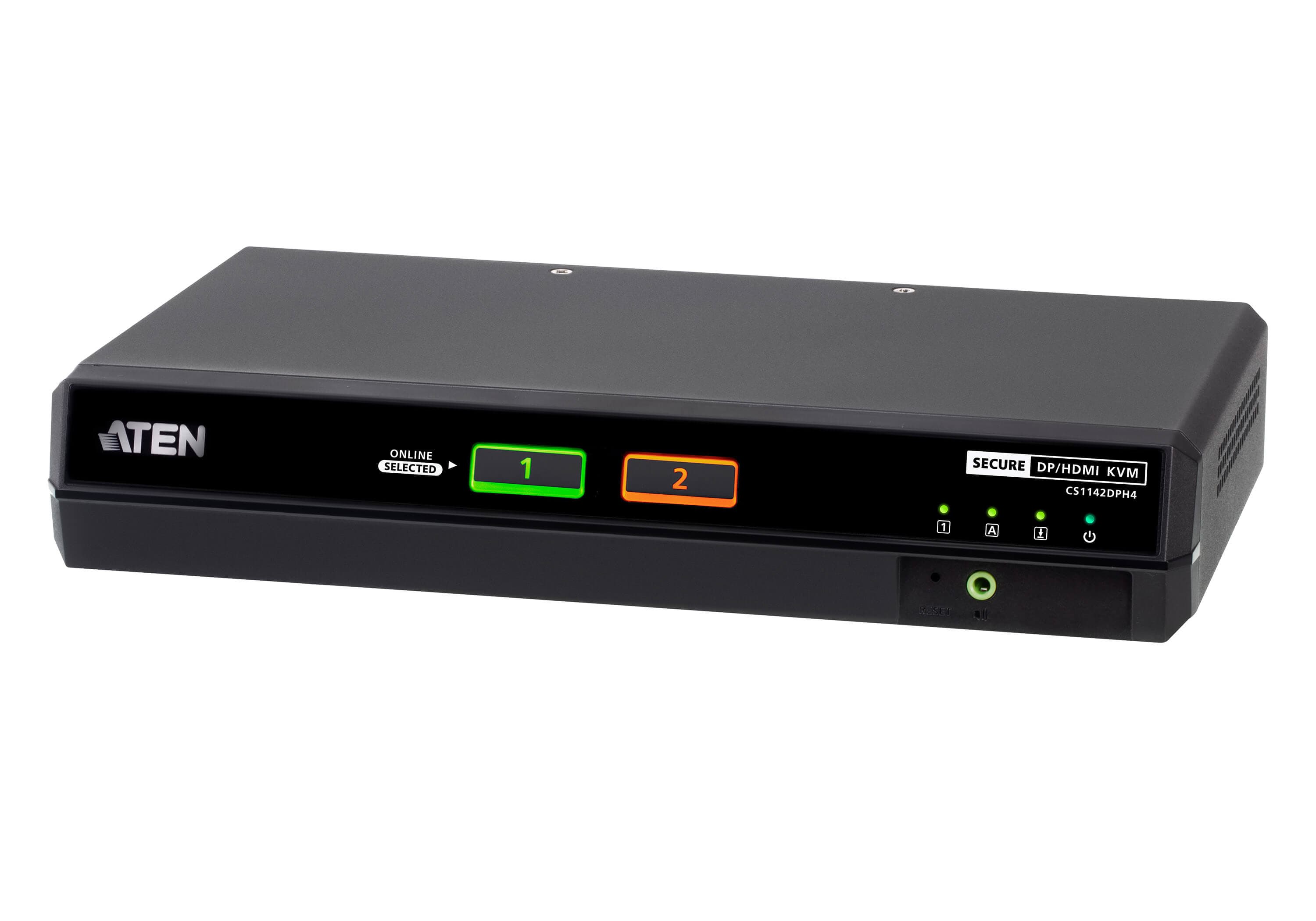 2-Port USB 5K DisplayPort/HDMI Dual Display Universal Secure KVM Switch (PSD PP v4.0 Compliant) — изглед 3