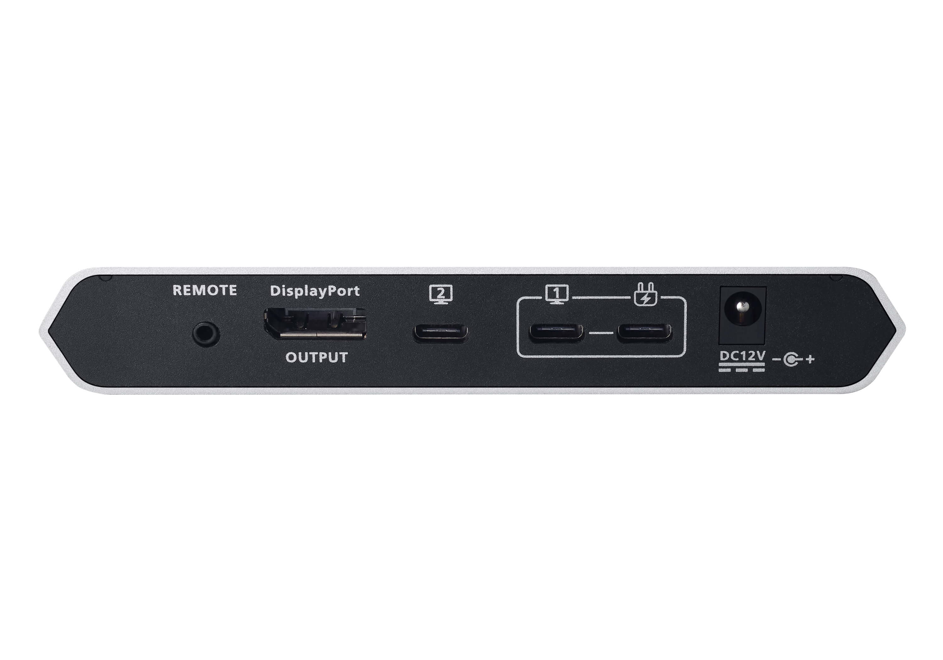 2-Port 4K DisplayPort USB-C KVM Switch with Power Pass-through|Duo Flex (8K, USB 3.2 / 4.0, Thunderbolt 4 Compatible) — изглед 2