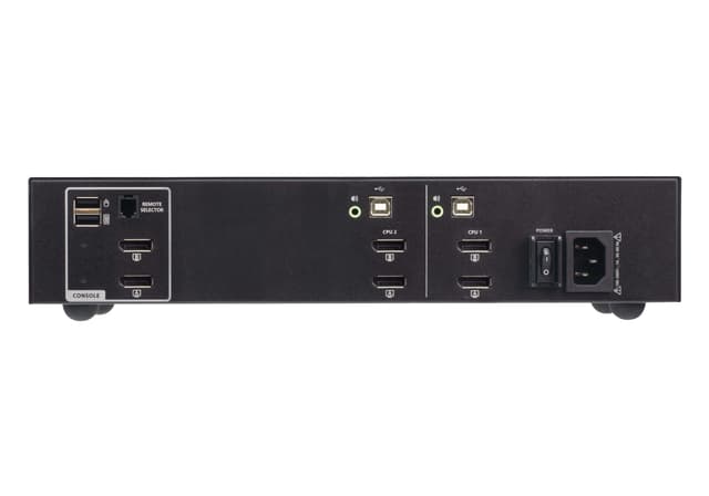 2-Port USB DisplayPort Dual Display Secure KVM Switch (PSD PP v4.0 Compliant)
