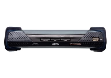2K DVI-D Dual-Link KVM over IP Receiver with Dual SFP