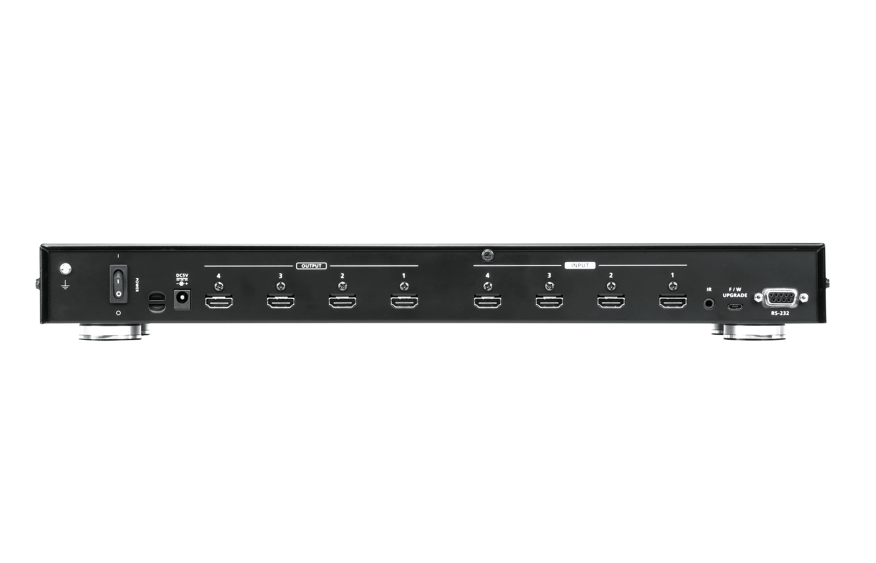 4x4 4K HDMI Matrix Switch — изглед 2