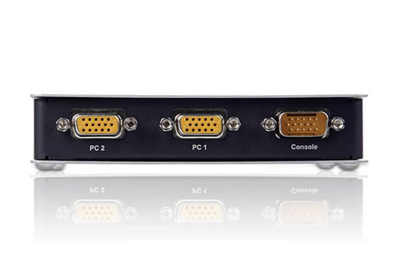 2-Port PS/2 VGA Slim KVM Switch — изглед 3