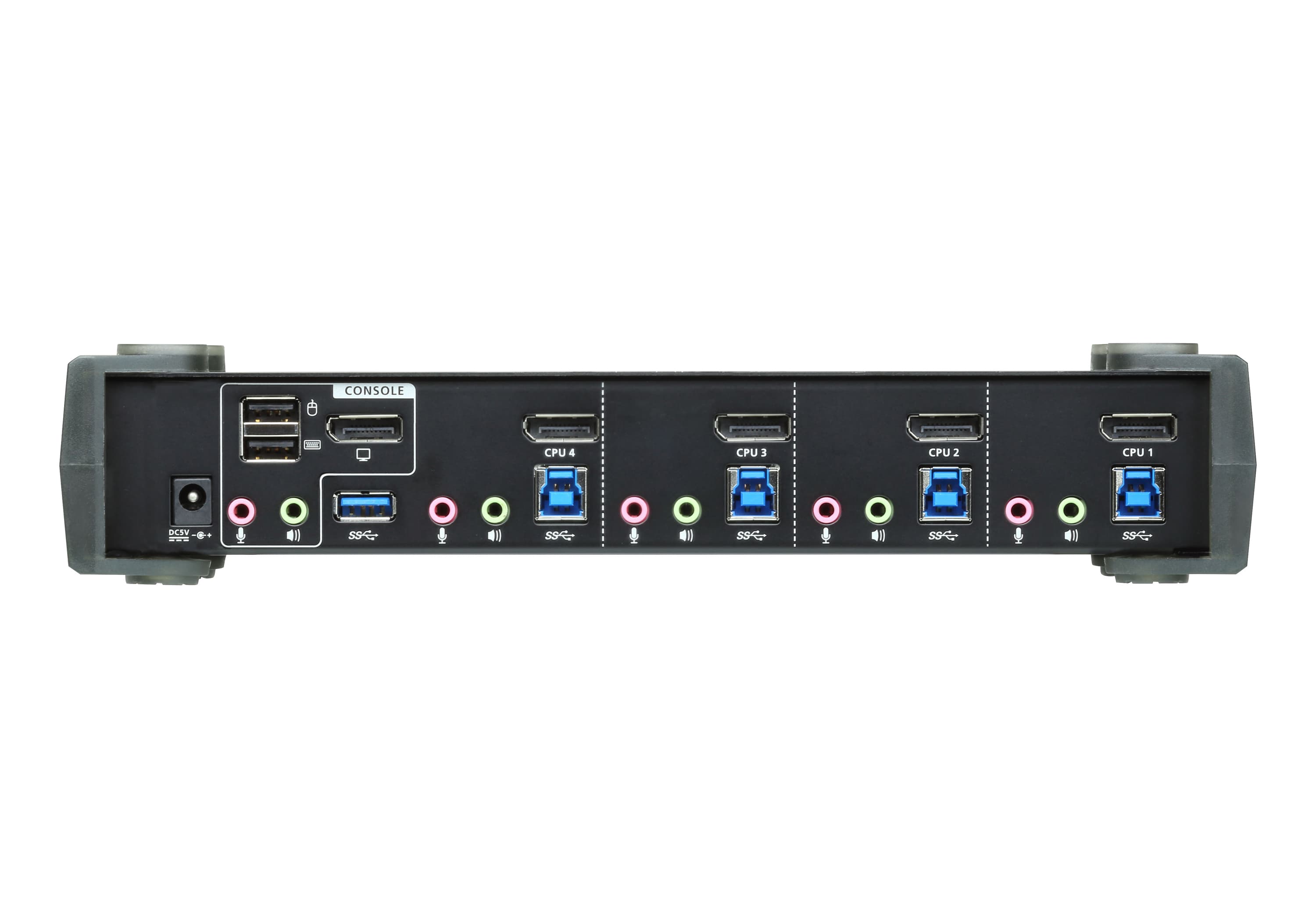 4-Port USB 3.0 4K DisplayPort KVMP™ Switch (Cables included) — изглед 2