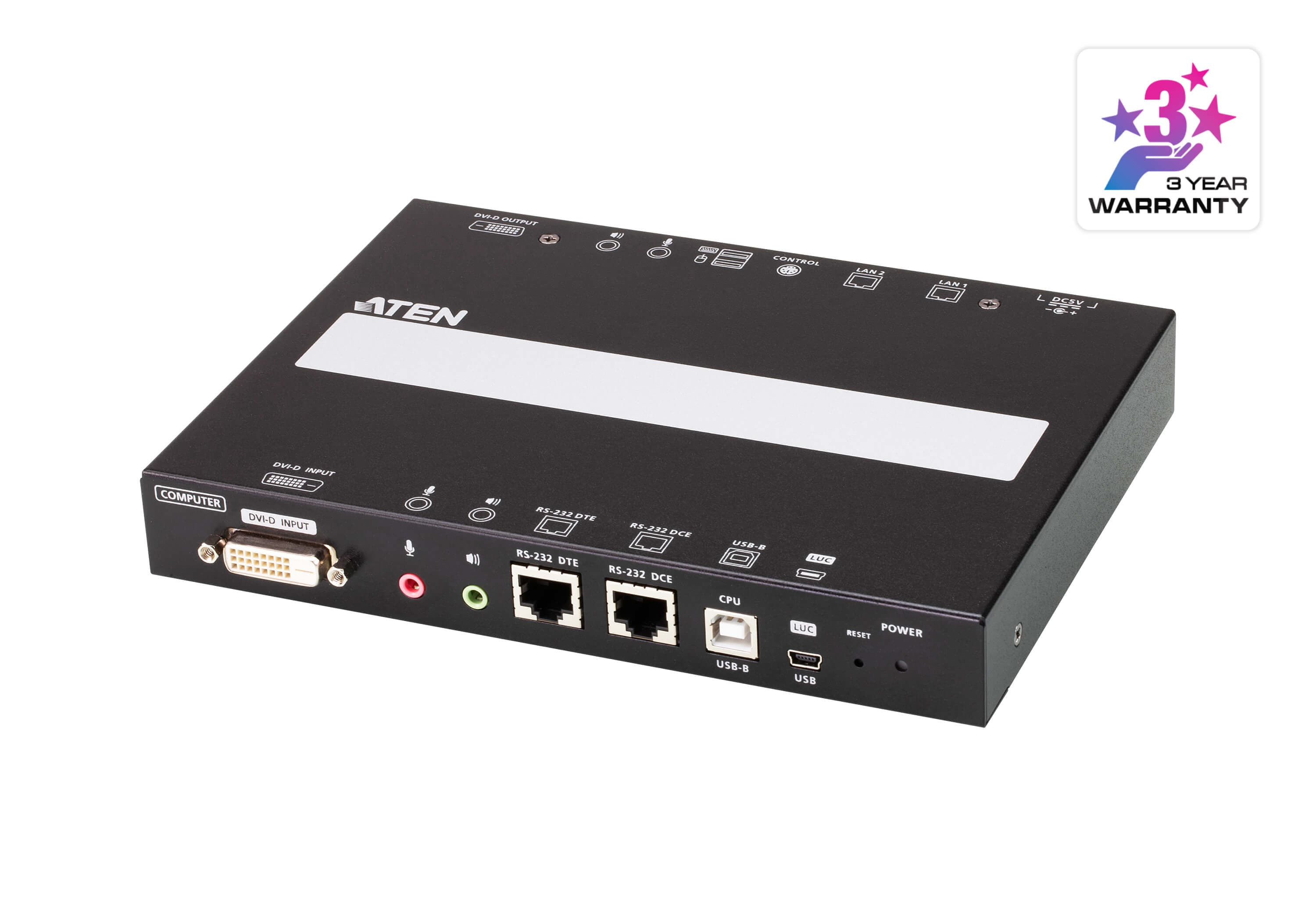 1-Local/Remote Shared Access Single Port DVI KVM over IP Switch — изглед 3