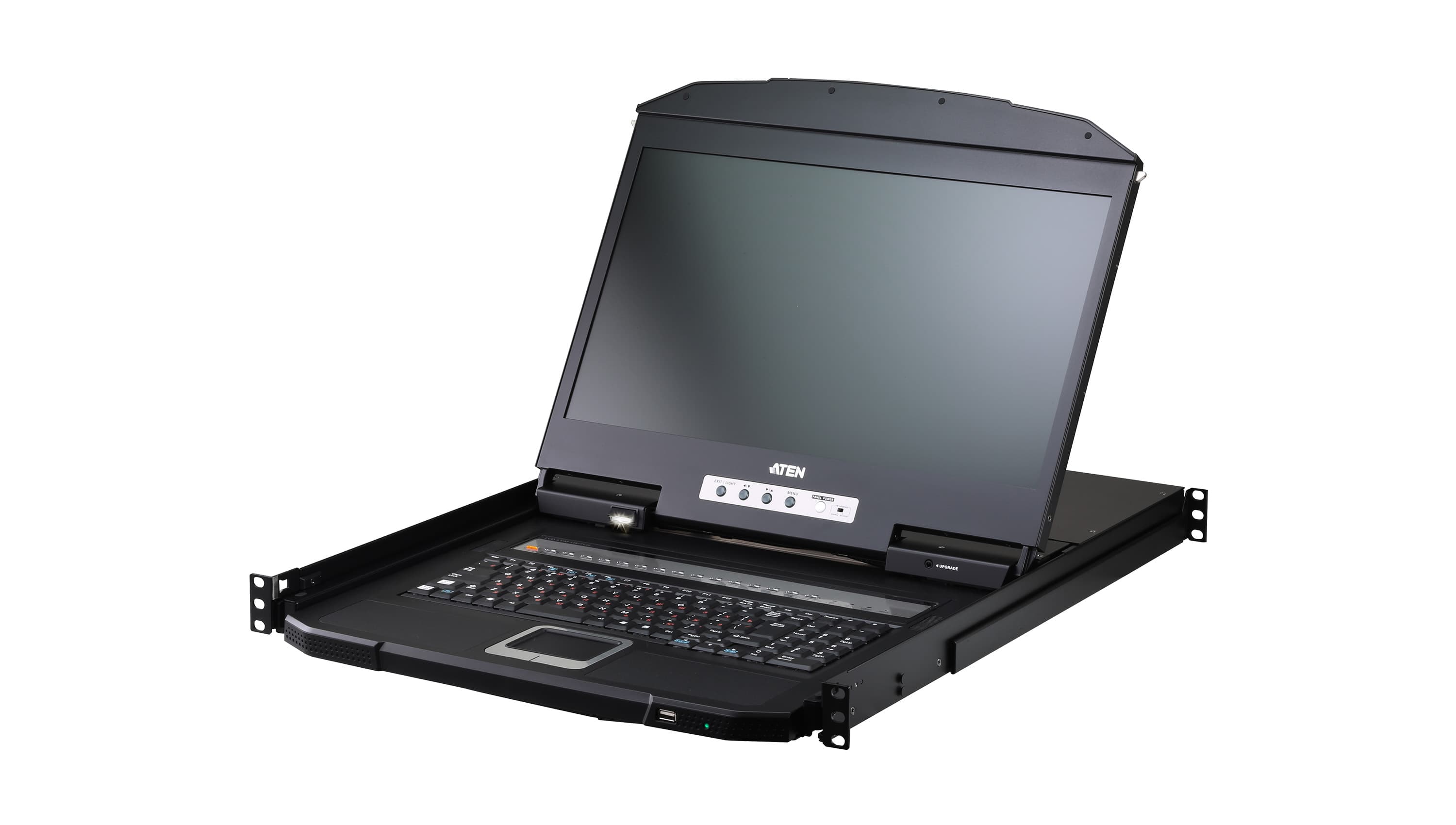 16-Port USB HDMI Single Rail WideScreen LCD KVM Switch — изглед 3