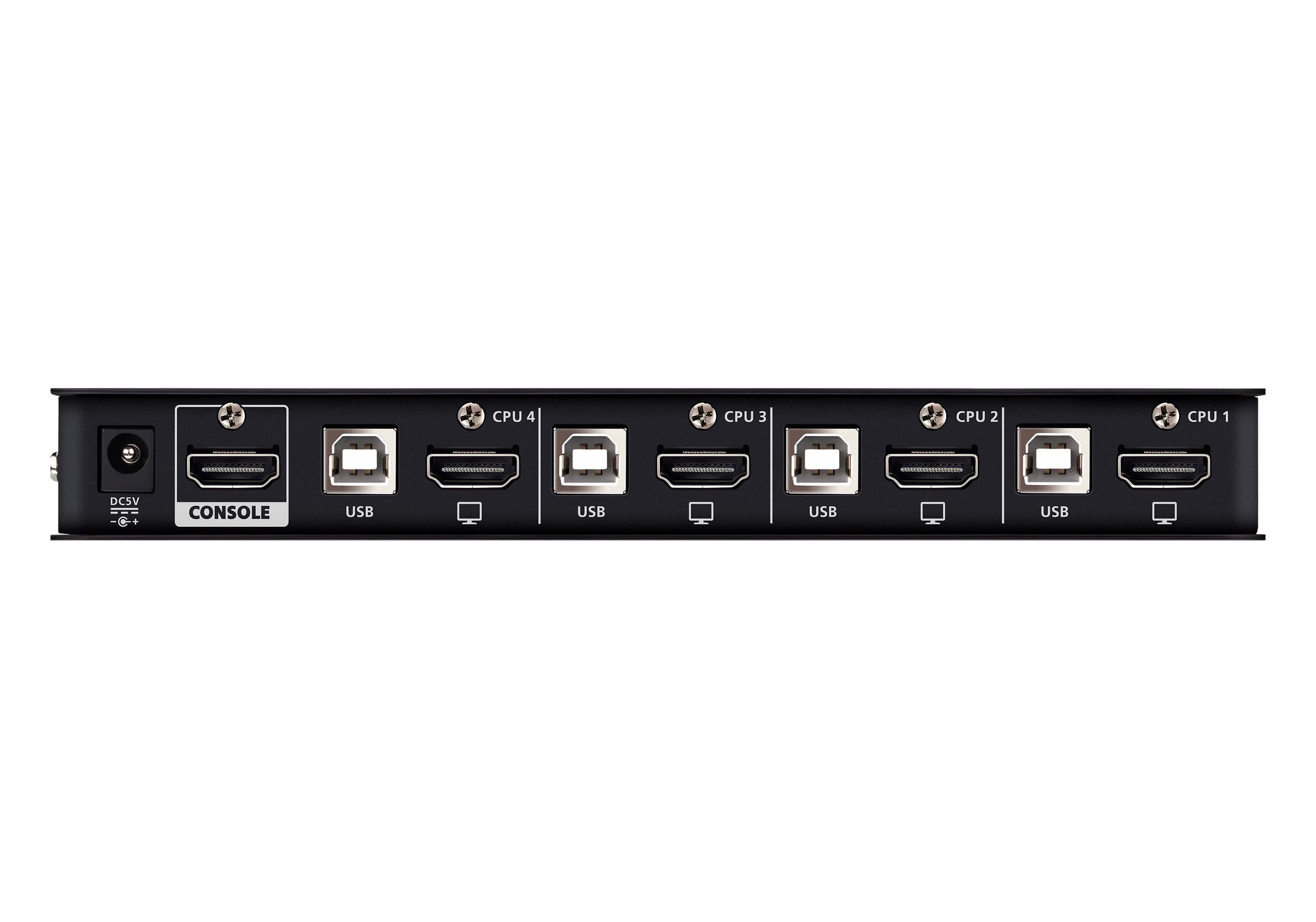 4-Port USB 4K HDMI KVMP™ Switch (Cables included) — изглед 2