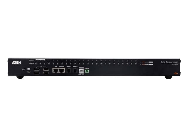 48-Port Serial Console Server with Dual Power / SFP