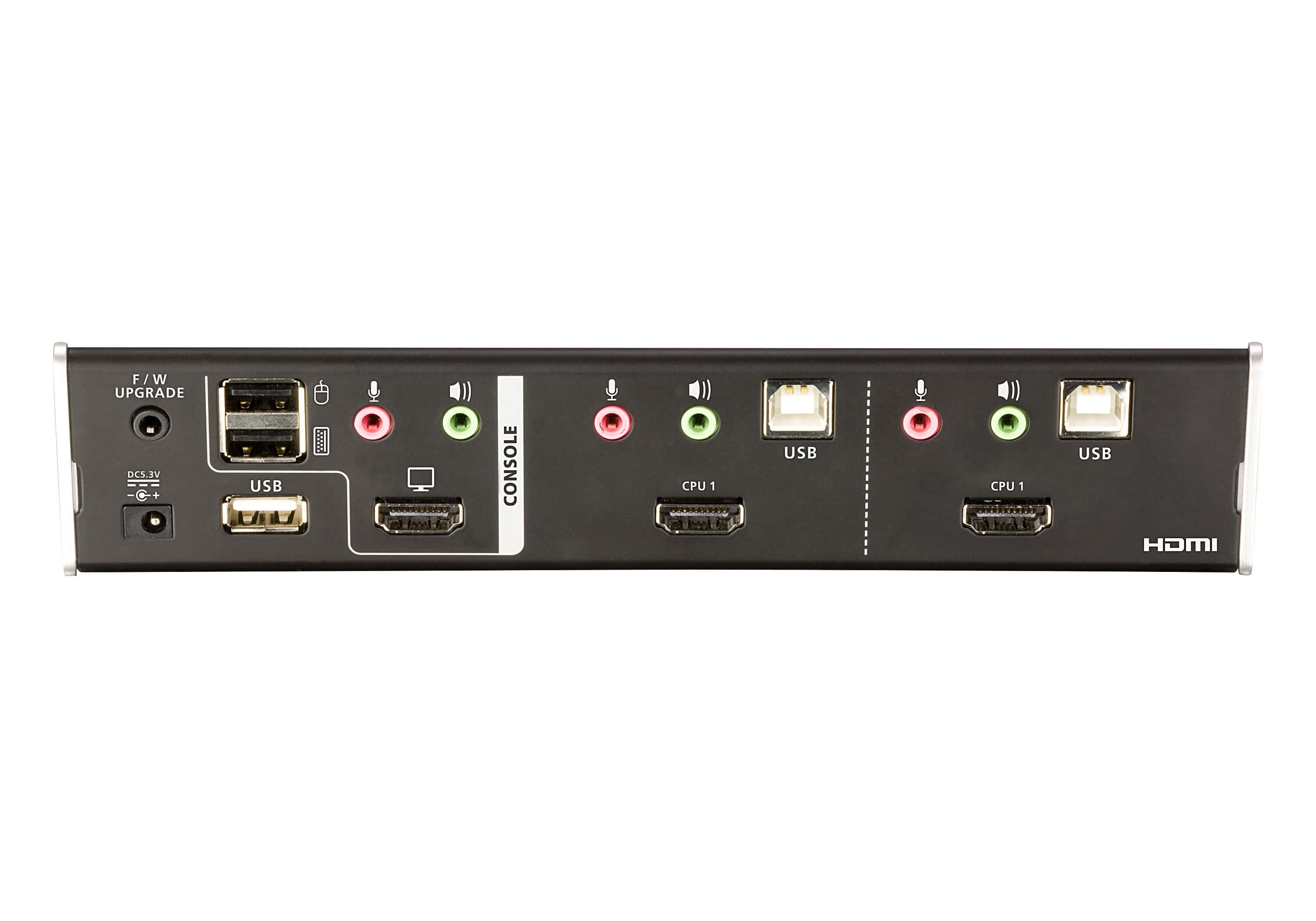 2-Port USB HDMI/Audio KVMP™ Switch — изглед 2