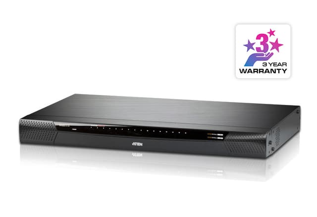 1-Local/1-Remote Access 16-Port Cat 5 KVM over IP Switch (1920 x 1200)