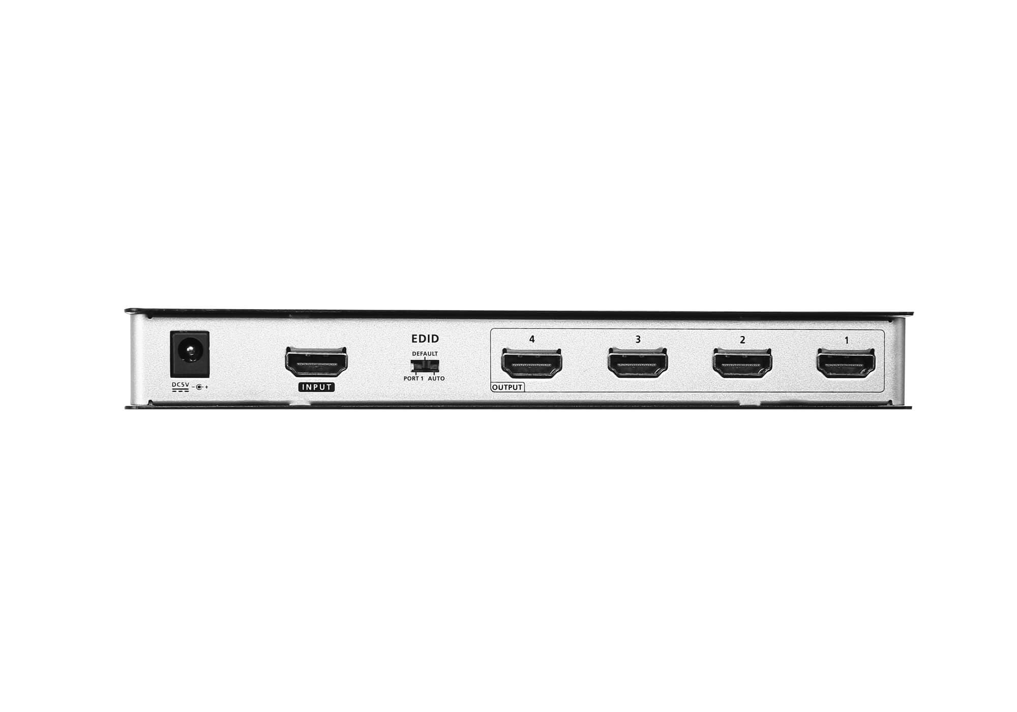 4-Port True 4K HDMI Splitter — изглед 2