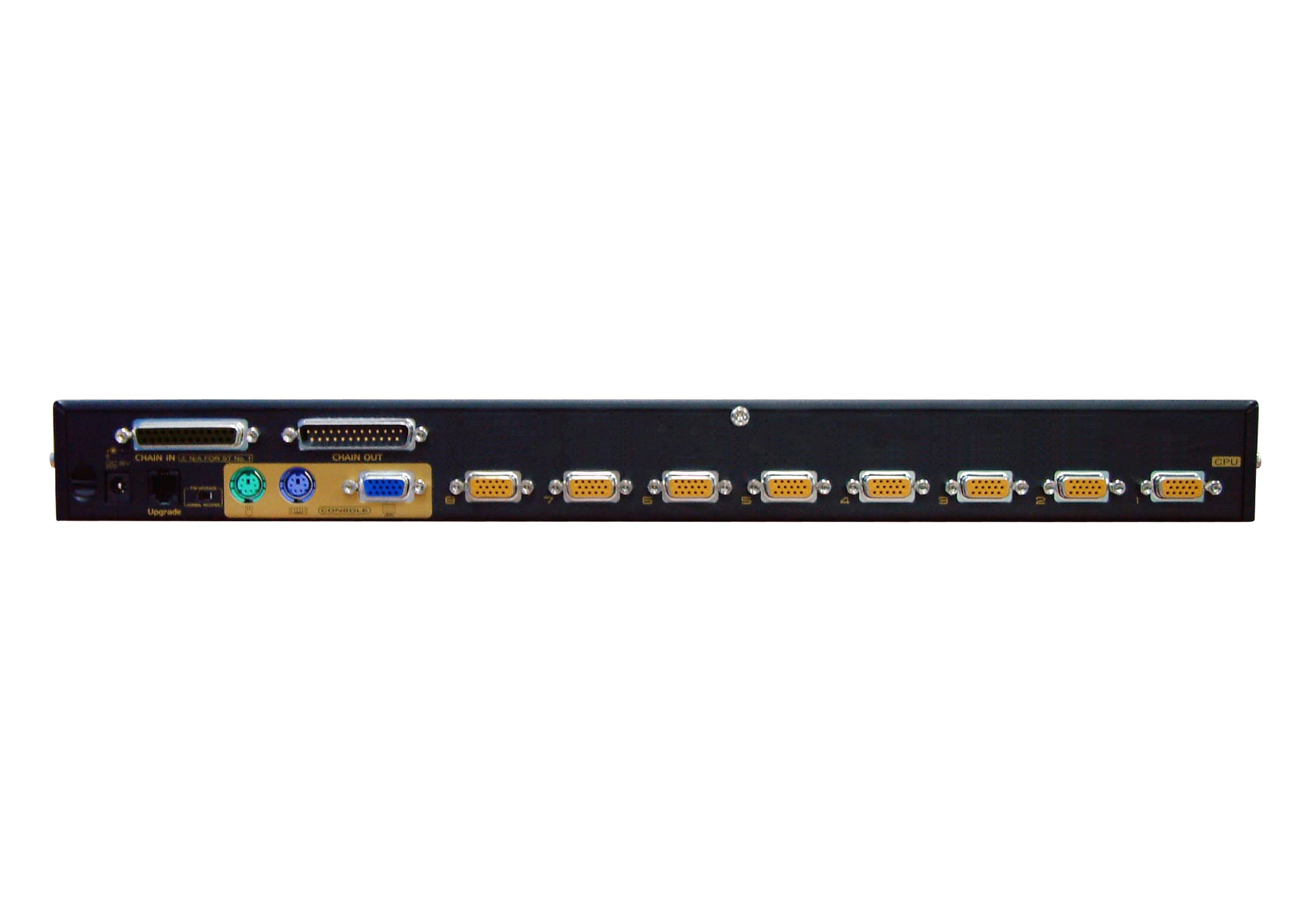 8-Port PS/2 VGA KVM Switch with Daisy-Chain Port — изглед 2
