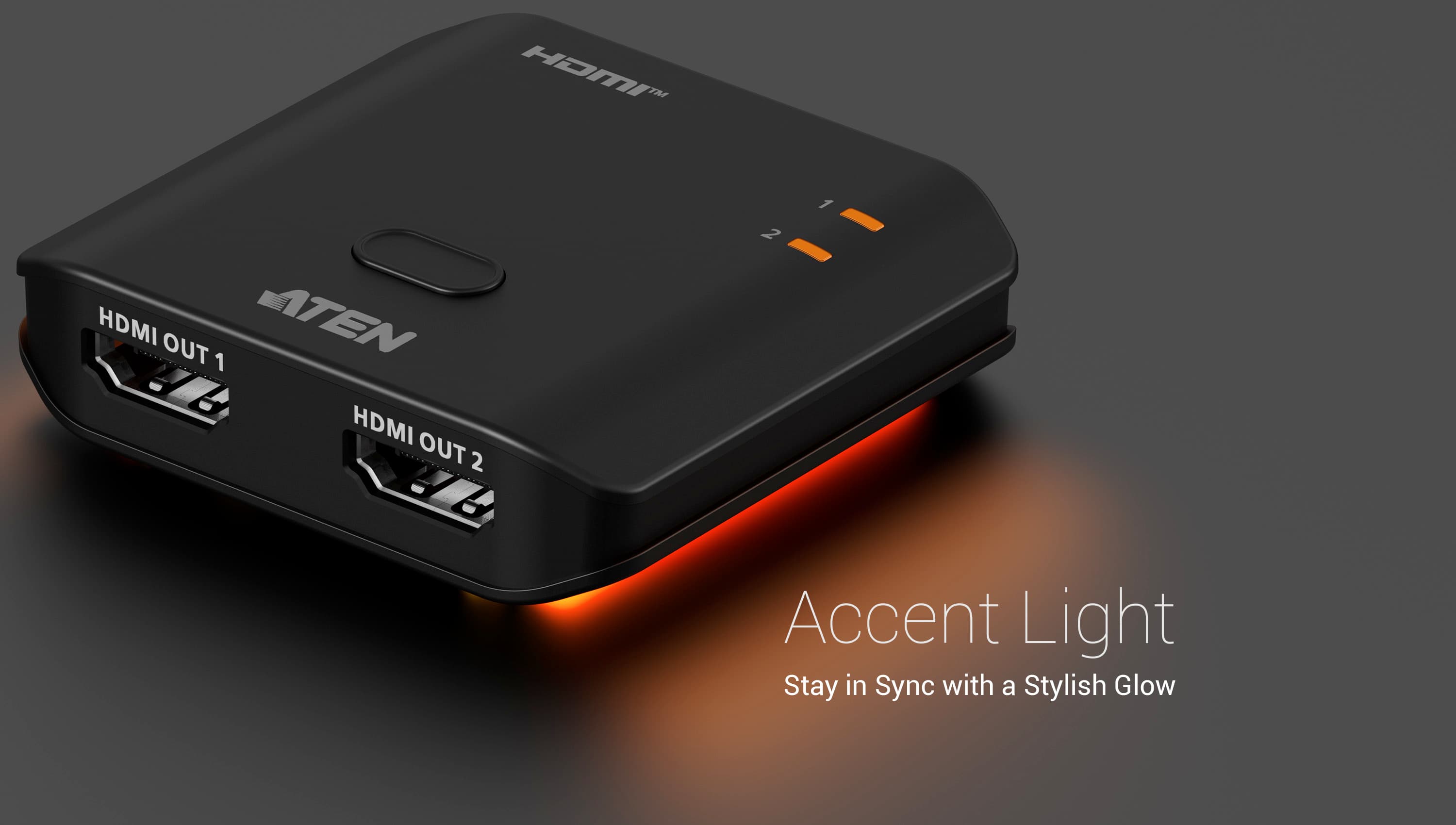 2-Port True 4K HDMI Splitter — изглед 5