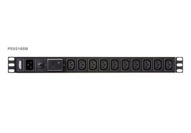 1U Basic PDU with Surge Protection