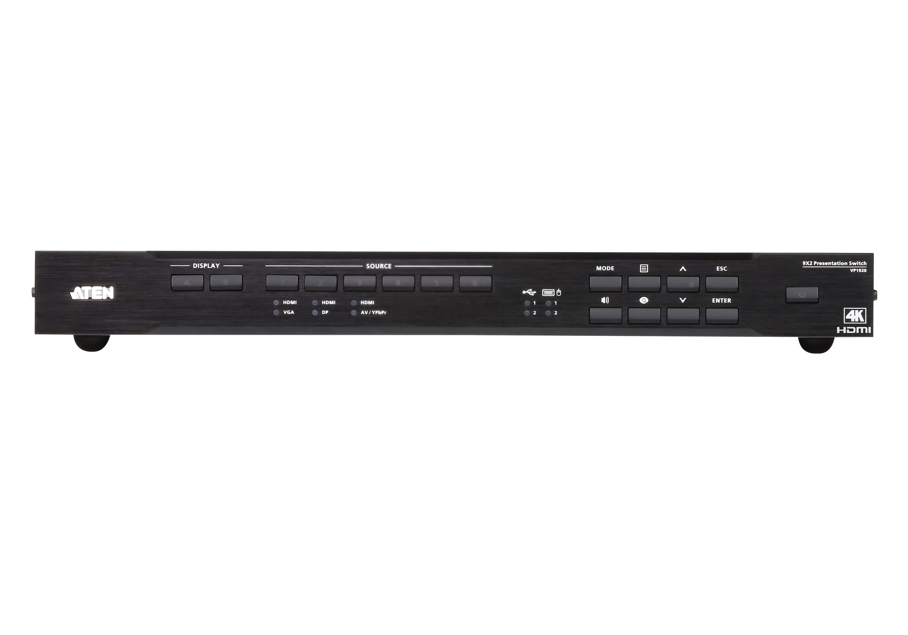 9 x 2 4K Presentation Matrix Switch — изглед 2