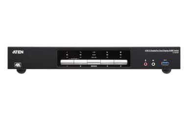 4-Port USB 3.0 4K DisplayPort Dual Display KVMP™ Switch