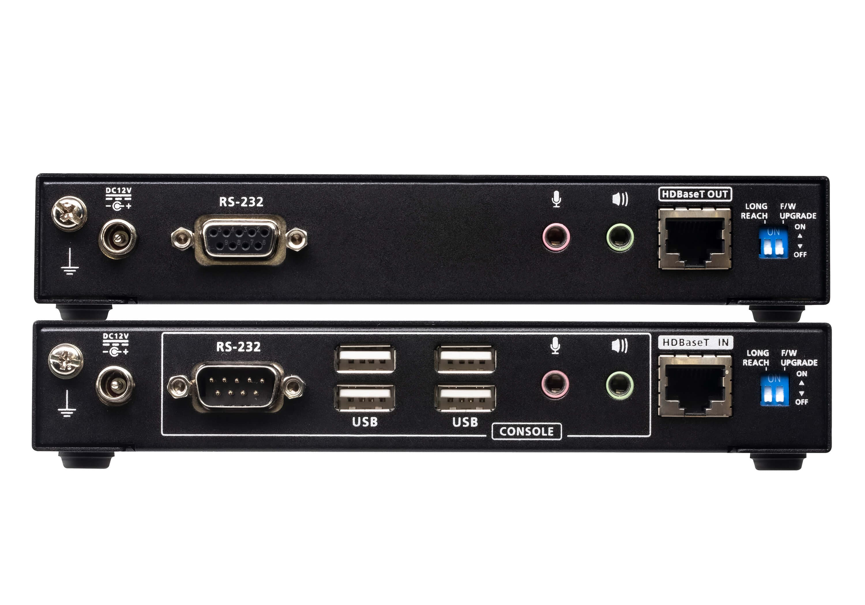 USB HDMI Dual View HDBaseT™ 2.0 KVM Extender (4K@100m for Single View) — изглед 2