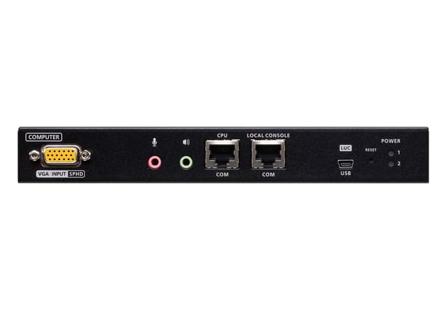 1-Local / Remote Shared Access Single Port VGA KVM over IP Switch