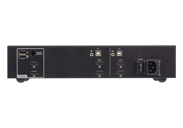 2-Port USB HDMI Dual Display Secure KVM Switch (PSD PP v4.0 Compliant)