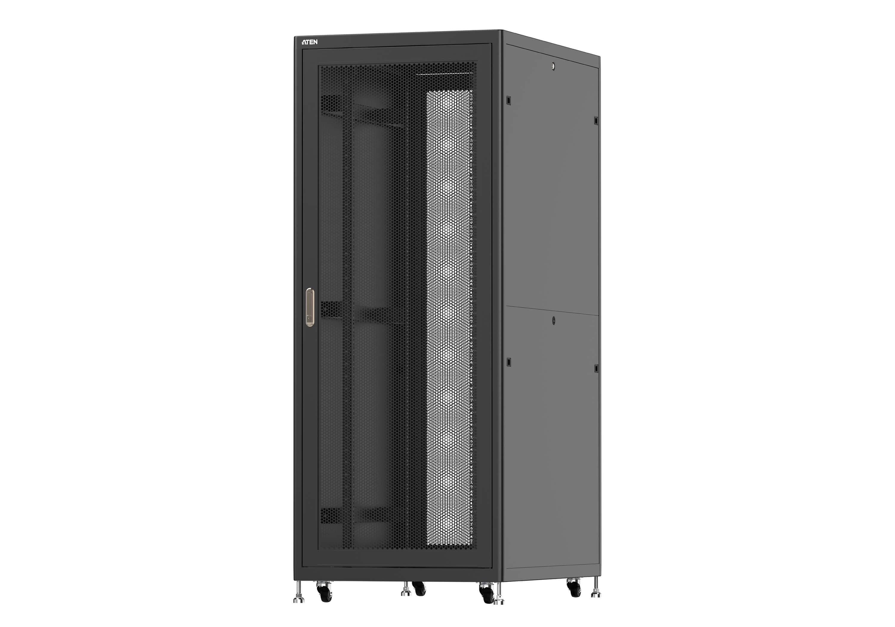 42U Network/Server Rack with Perforated Front and Rear Doors — изглед 2