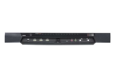 1-Local/4-Remote Shared Access 16-Port Multi-Interface Cat 5 KVM over IP Switch