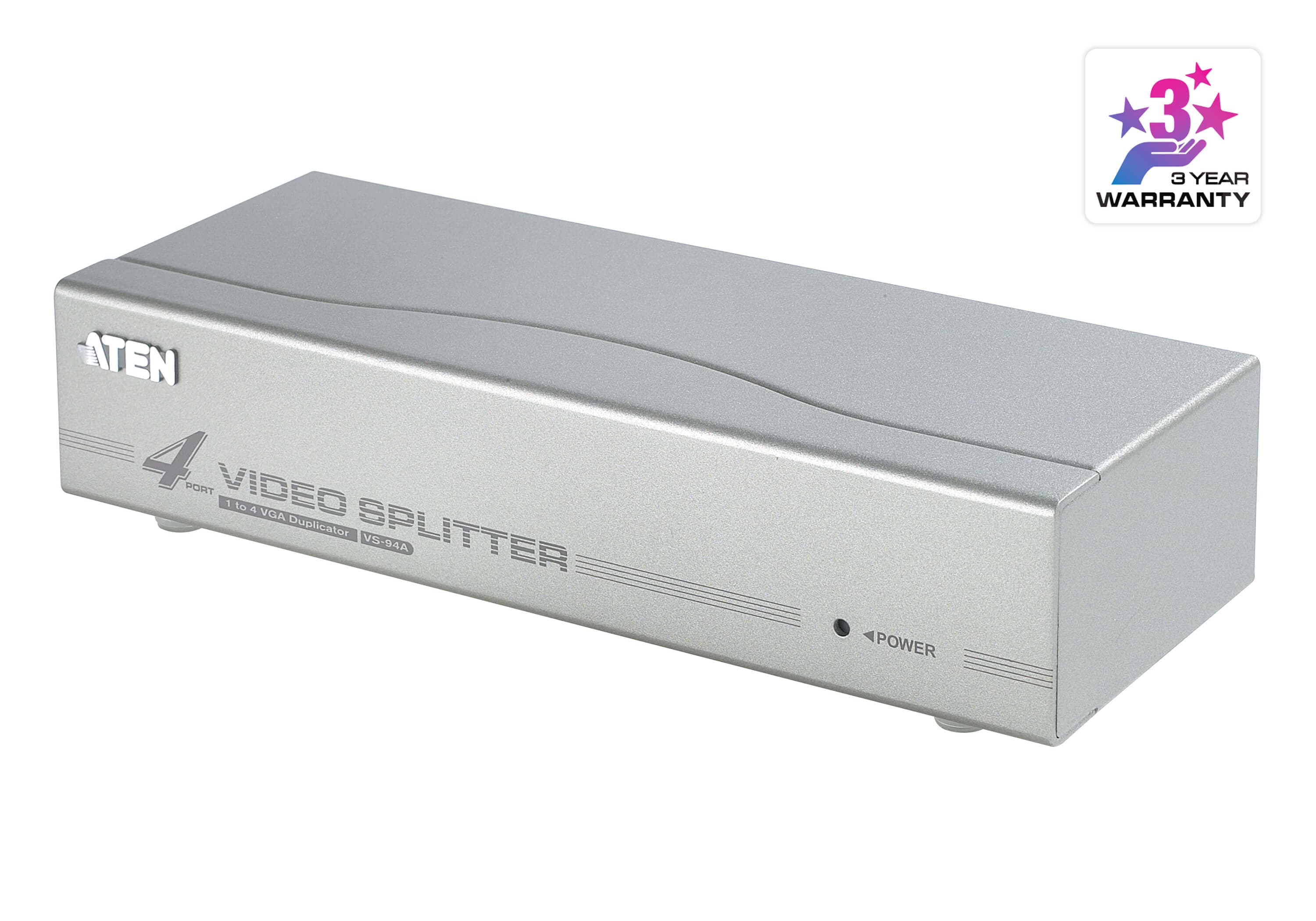 4-Port VGA Splitter (350MHz) — изглед 2