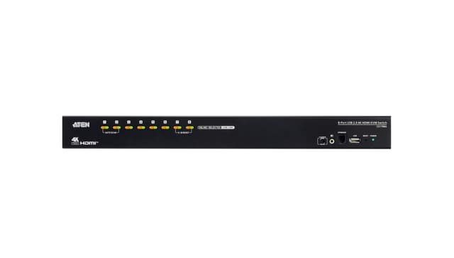 8-Port USB 2.0 4K HDMI KVM Switch
