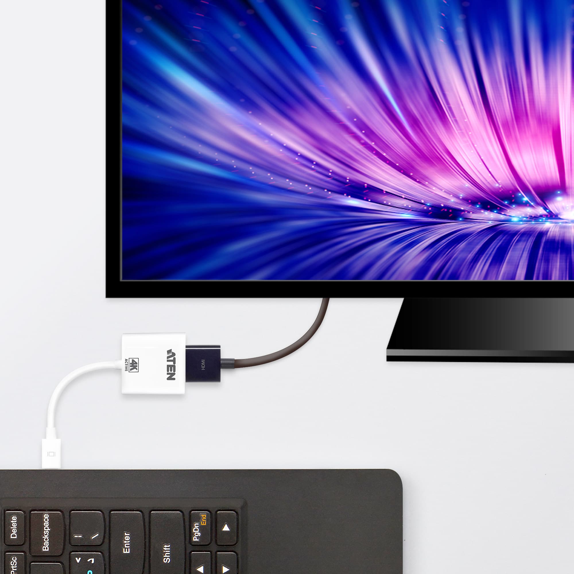 4K Mini DisplayPort to HDMI Active Adapter — изглед 2