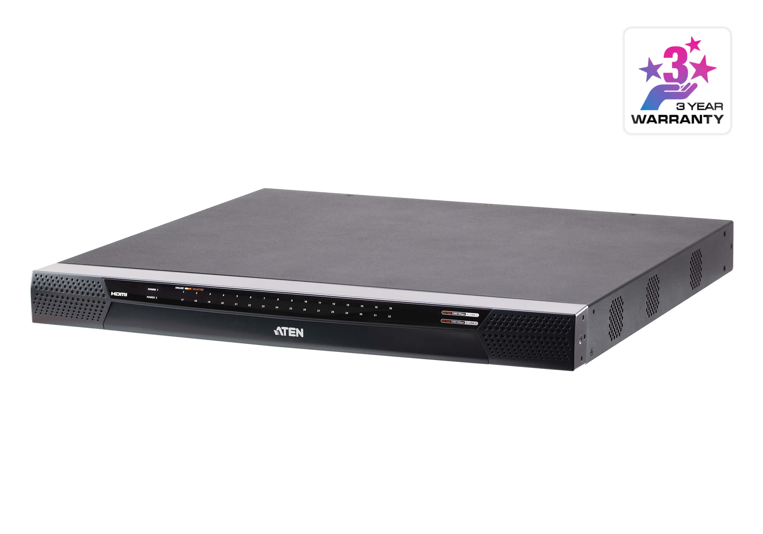 1-Local/4-Remote Shared Access 32-Port Multi-Interface Cat 5 KVM over IP Switch — изглед 3