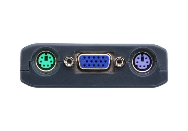 2-Port PS/2 VGA Cable KVM Switch (0.9m)