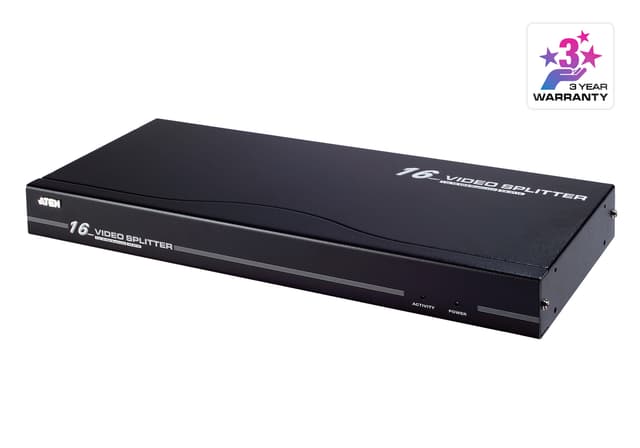 16-Port VGA/Audio Splitter (250MHz)