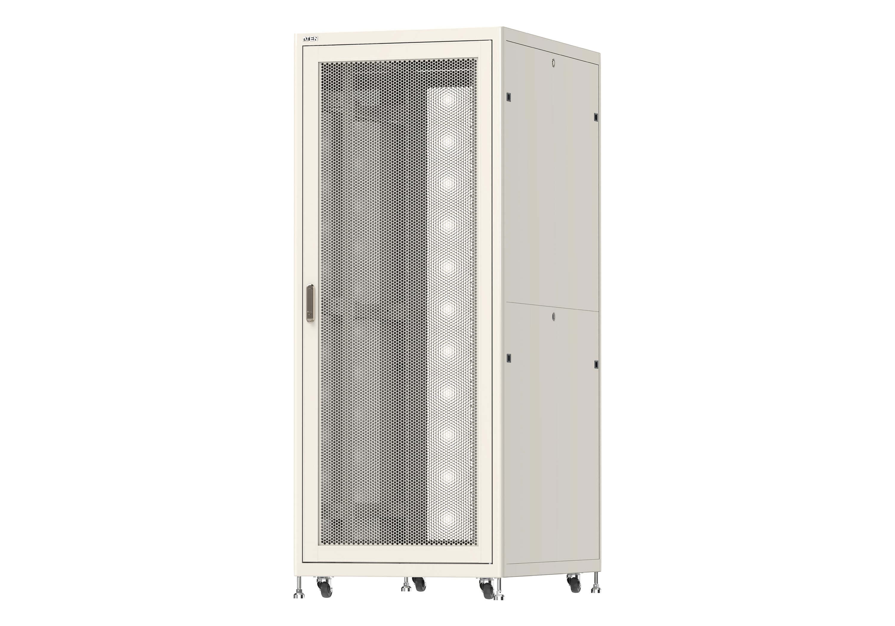 42U Network/Server Rack with Perforated Front and Rear Doors — изглед 3