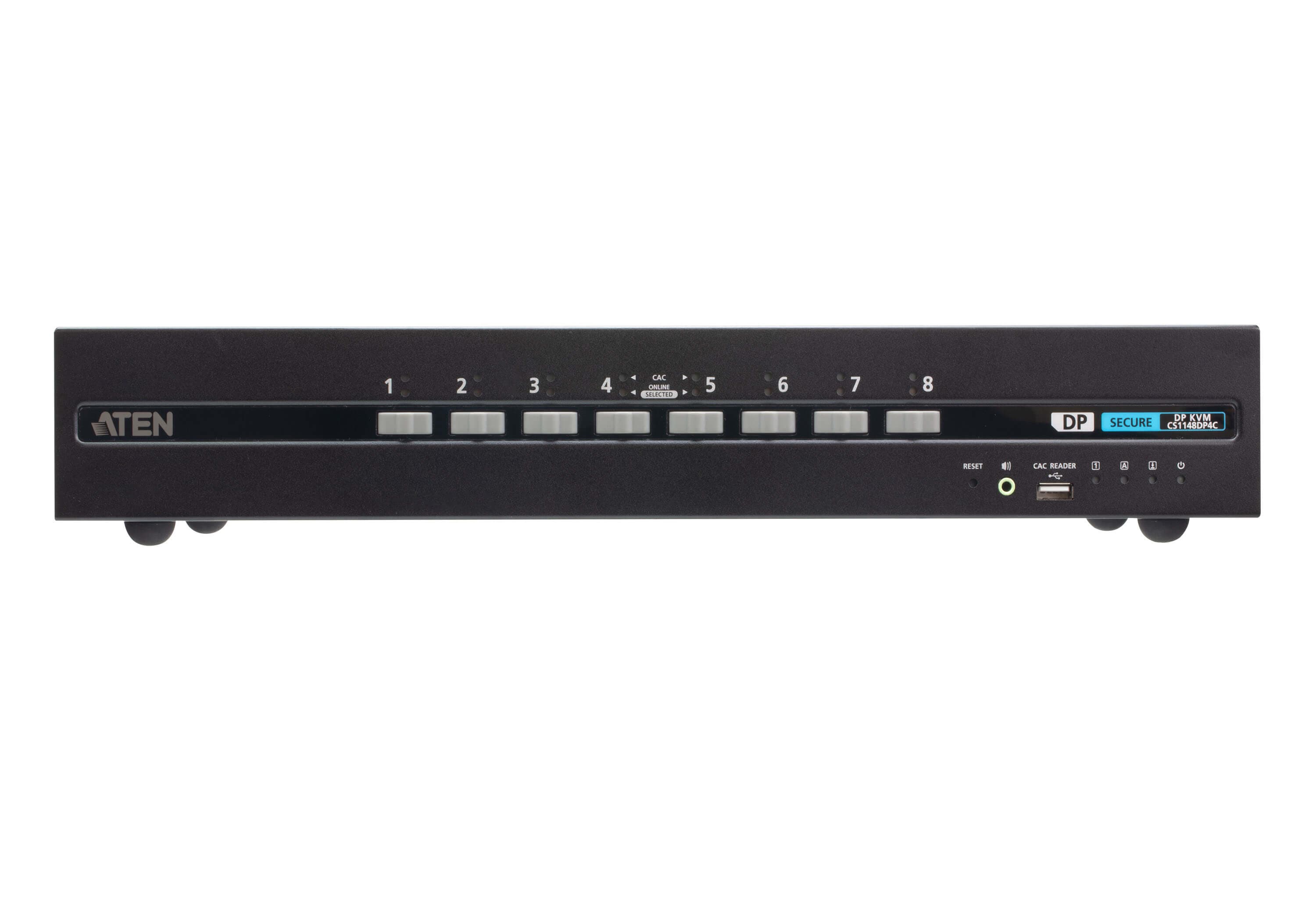 8-Port USB DisplayPort Dual Display Secure KVM Switch with CAC (PSD PP v4.0 Compliant) — изглед 2