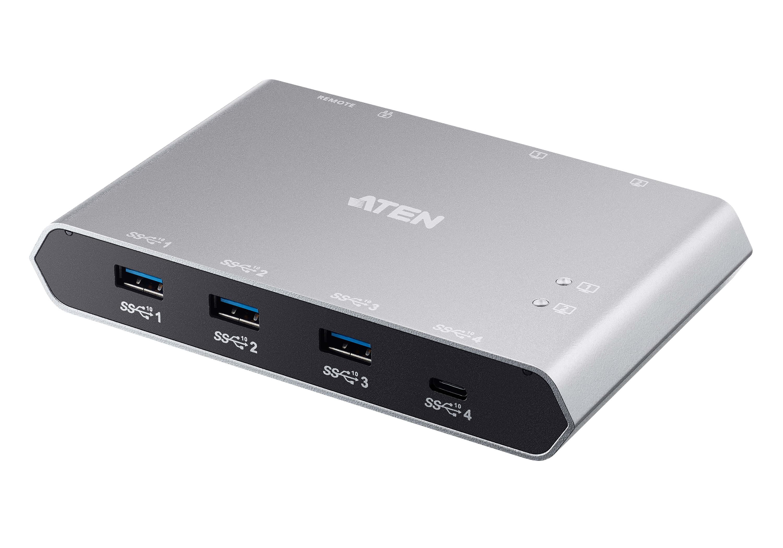 2-Port USB-C Gen 2 Sharing Switch with Power Pass-through — изглед 3