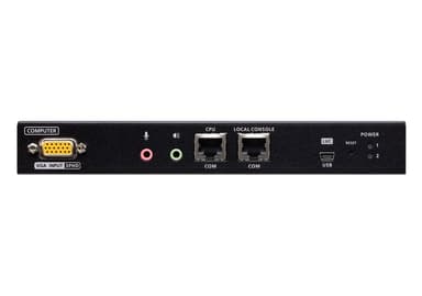 1-Local/Remote Shared Access Single Port VGA KVM over IP Switch