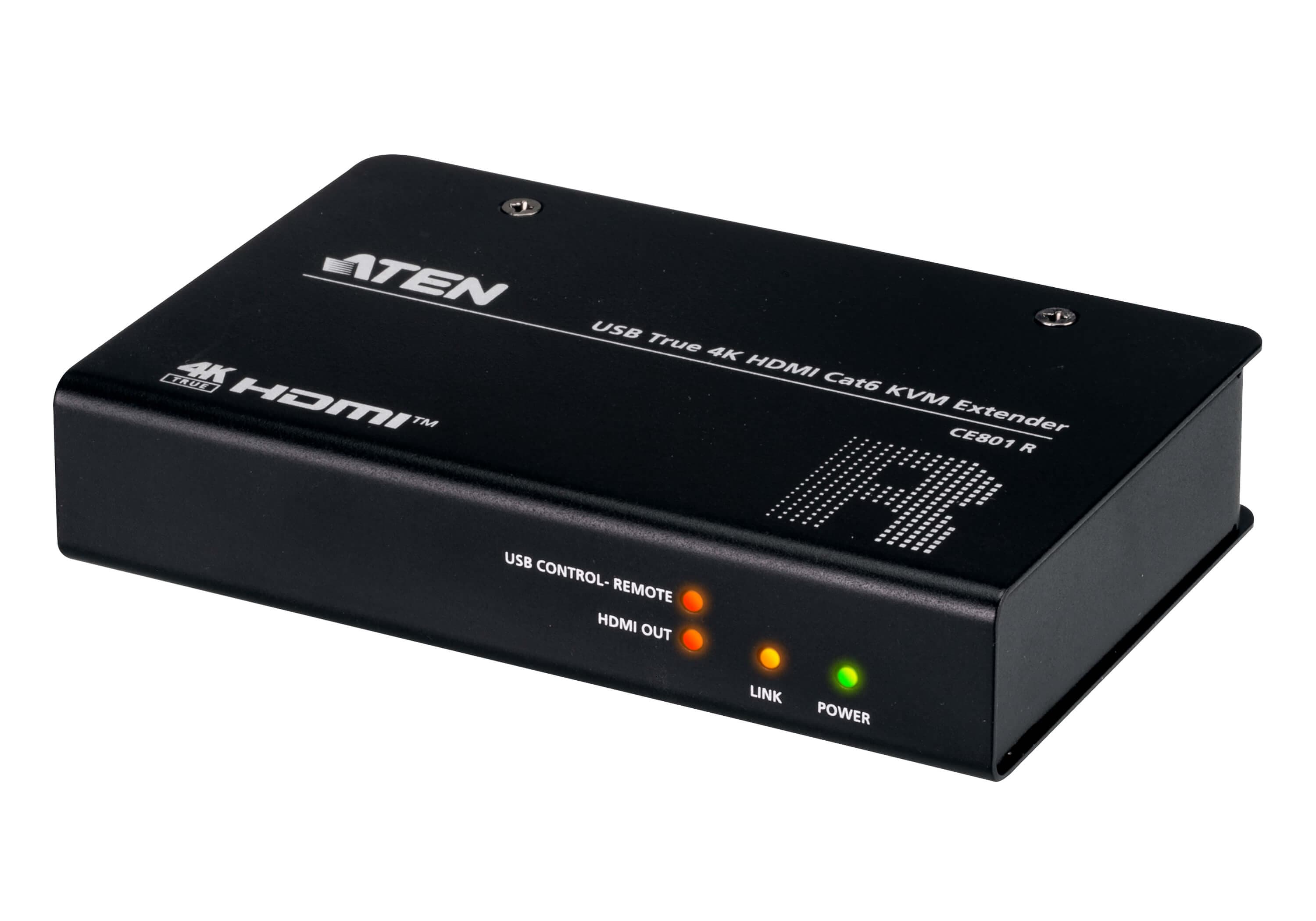 USB True 4K HDMI Cat 6 KVM Extender (4K @ 70 m / FHD @ 100 m) — изглед 2
