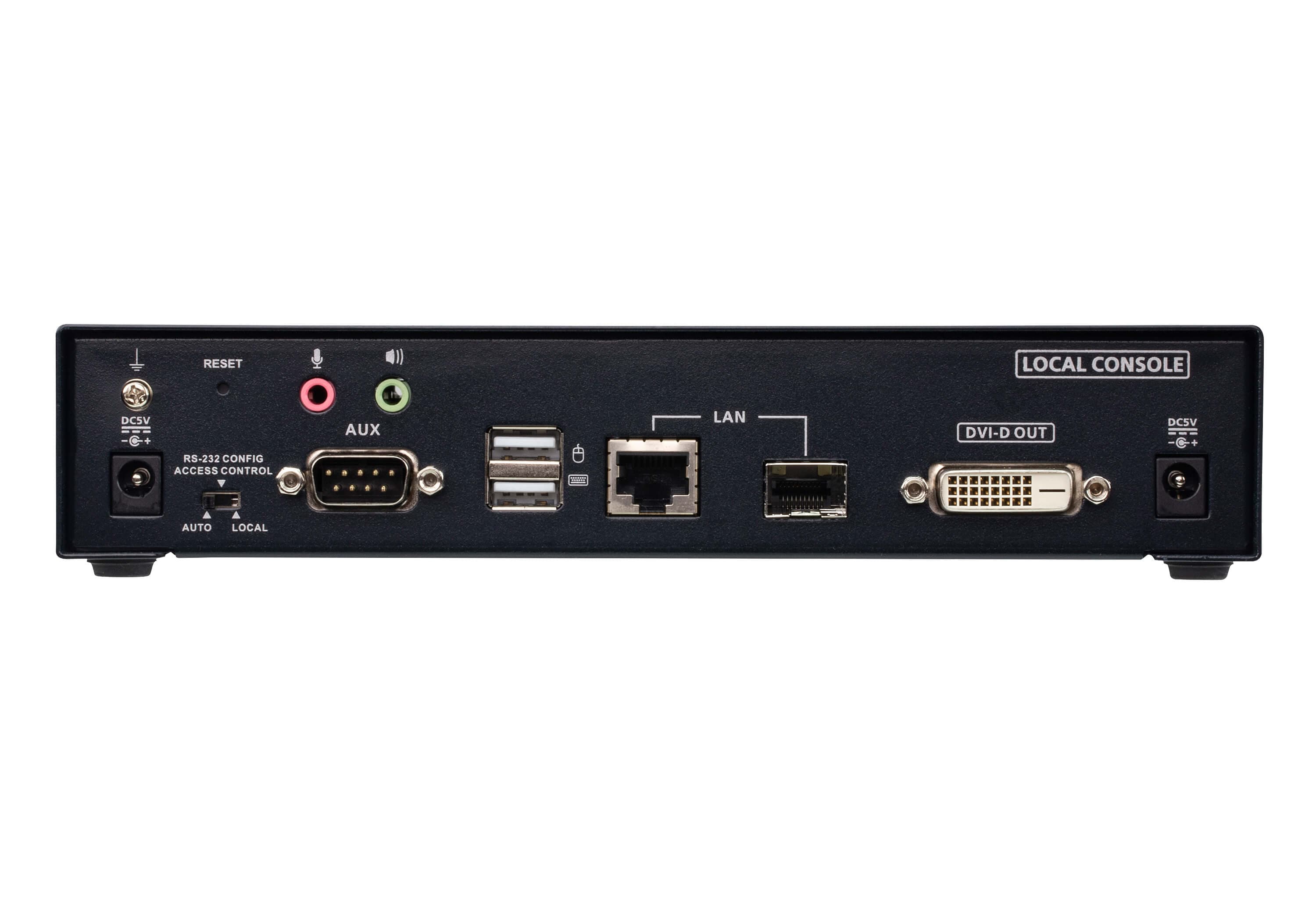 2K DVI-D Dual Link KVM over IP Transmitter — изглед 2